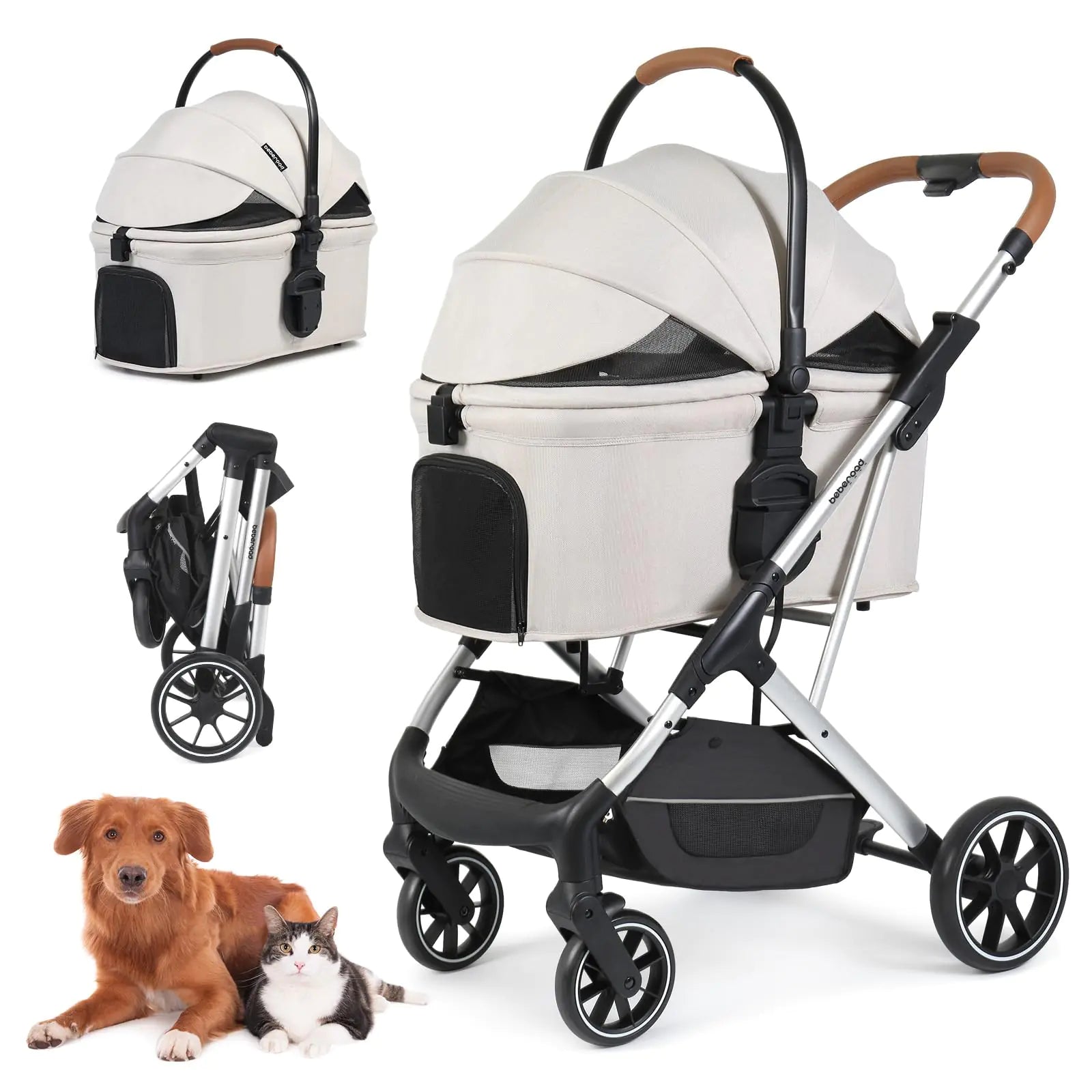 Pet Stroller Foldable and Carrier