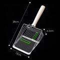 Stainless Steel Fine Mesh Litter Scoop – Easy Clean, Non-Stick & Durable