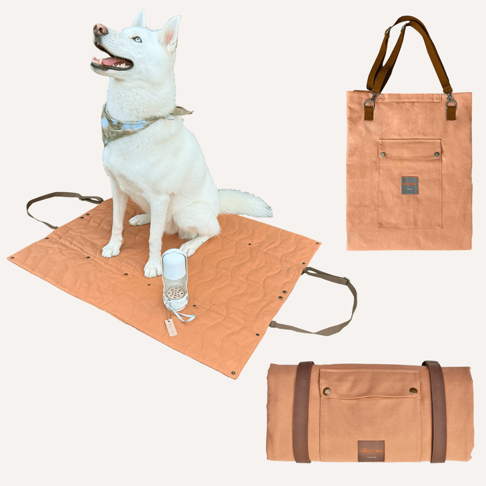 Trekk Convertible Travel Mat - Portable Canvas Bed