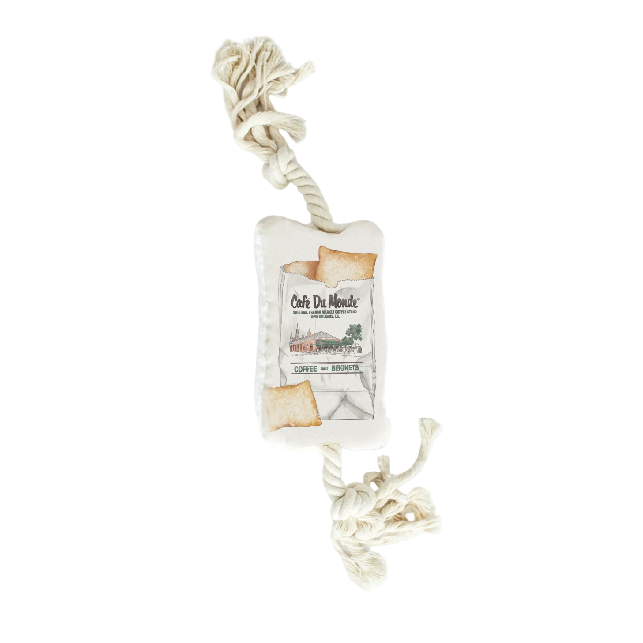 Cafe Du Monde Dog Rope Toy